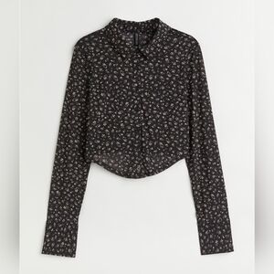 NWOT H&M Mesh Shirt